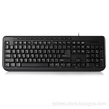 Computer Keyboard, Multimedia, USB Port (KB-105A)